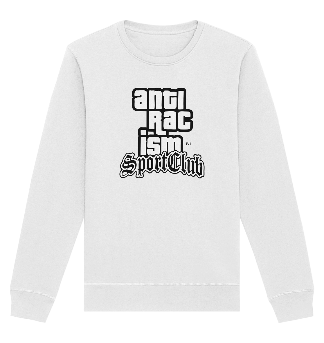 Anti Racism Grand Theft - Organic Unisex Sweatshirt