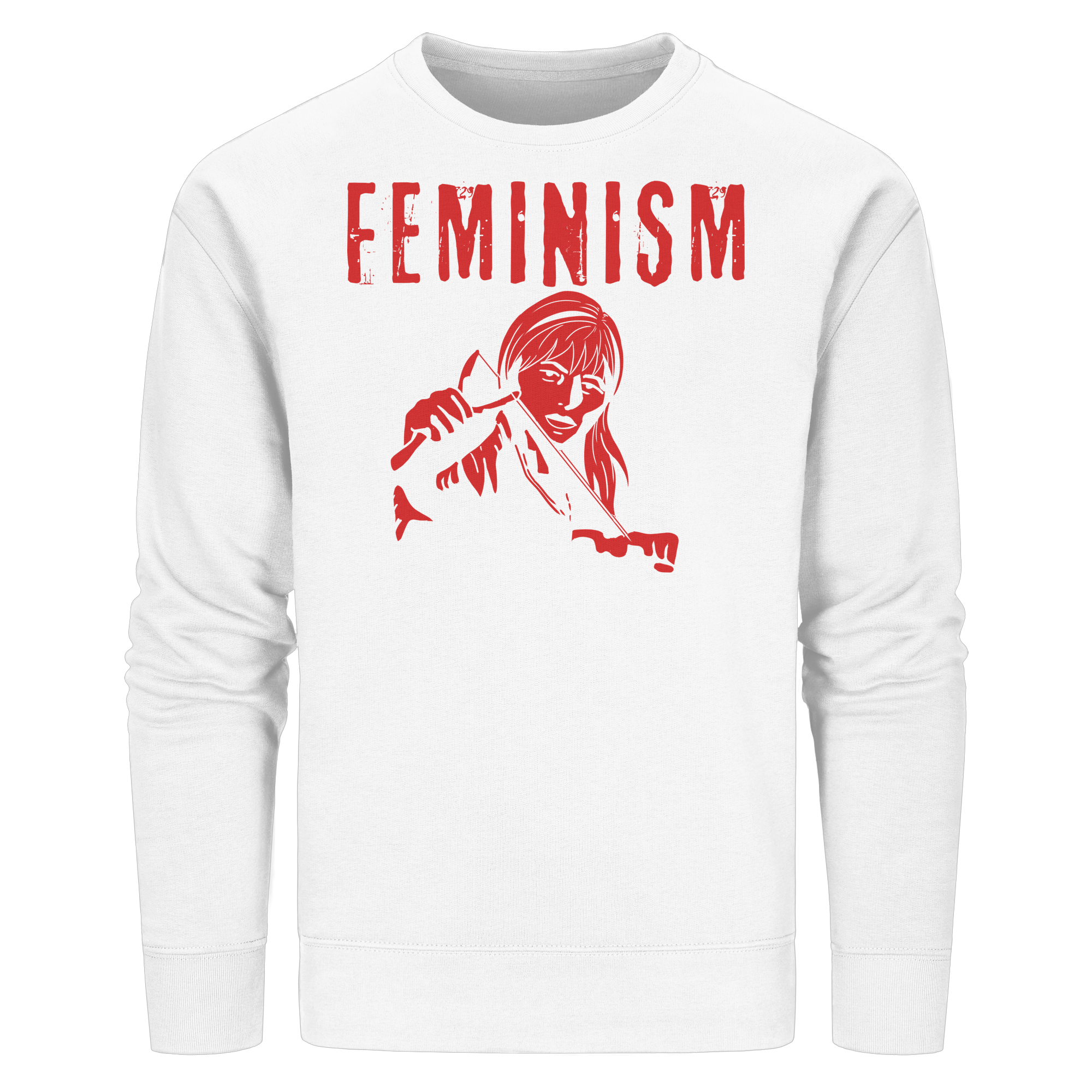 Feminism Fight  - Organic Unisex Sweatshirt